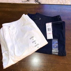 NWT - Set of 2 - Jones New York Bermuda Shorts